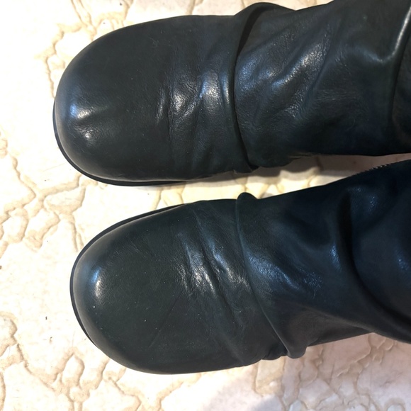 Fluevog Hopefuls Kanawa slouchy leather boots GUC - Picture 3 of 14
